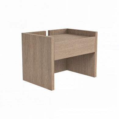 Mesa de Cabeceira Hanover com 1 Gaveta